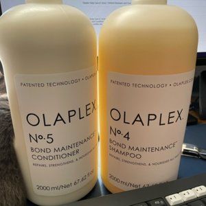 Olaplex Daily Care 67.62oz (Jumbo Salon Size)  Shampoo and Conditioner No. 4 + 5